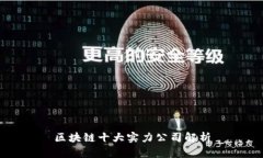 区块链十大实力公司解析