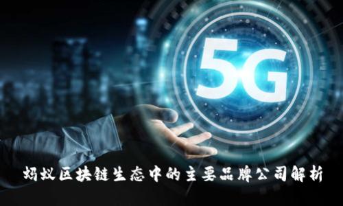 蚂蚁区块链生态中的主要品牌公司解析